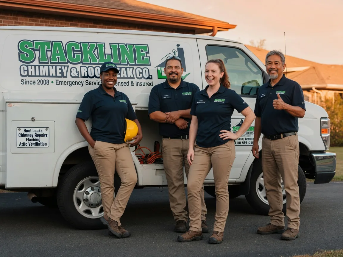 Chimney flashing repair company in Urbana, IN
